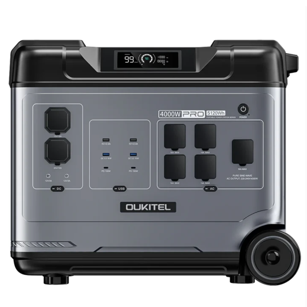 Зарядна станція Oukitel P5000E Pro 4000 W Grey