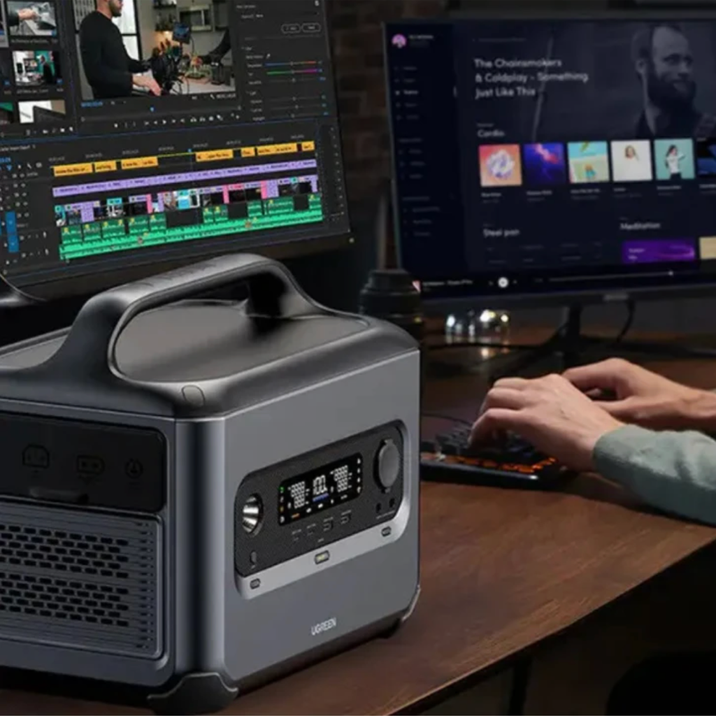 Зарядна станція Ugreen GS1200 1200W/1024Wh LiFePO4 Gray