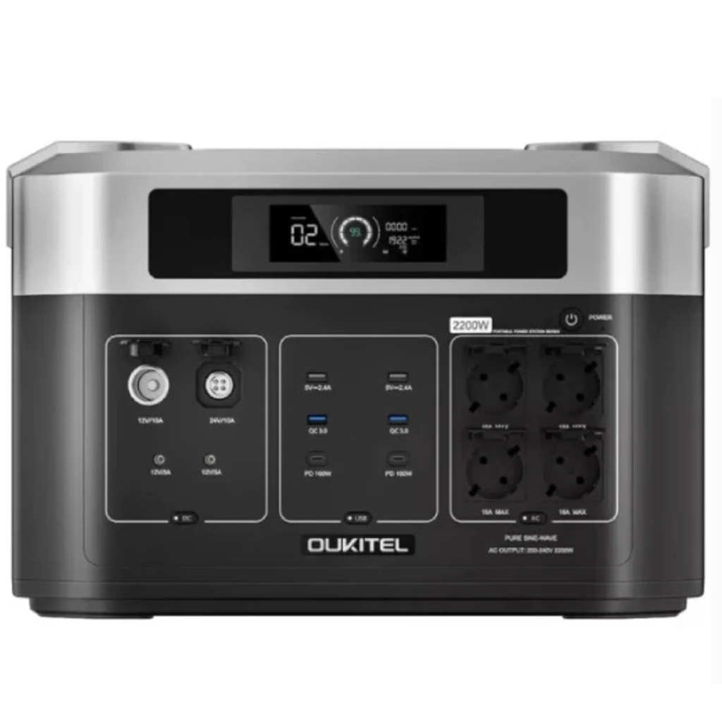 Зарядна станція + батарейный модуль Oukitel BP2000E 4096Wh (BP2000E+B2000E)