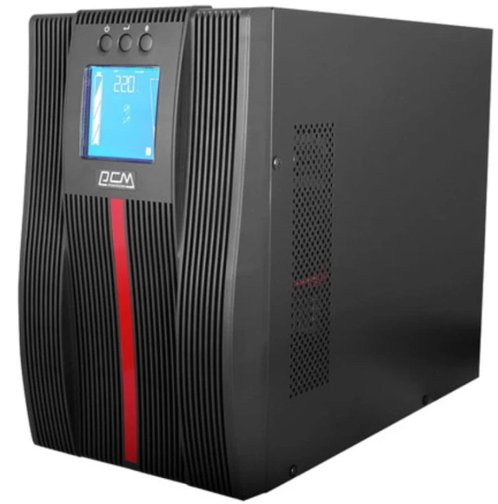 ДБЖ Powercom 3000VA PF=1 online RS232 USB 8 IEC LCD (MAC3000IEC)