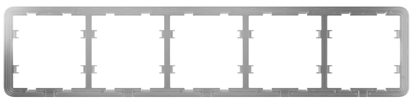 Рамка для 5-х вимикачів/розеток Ajax Frame (5 seats)