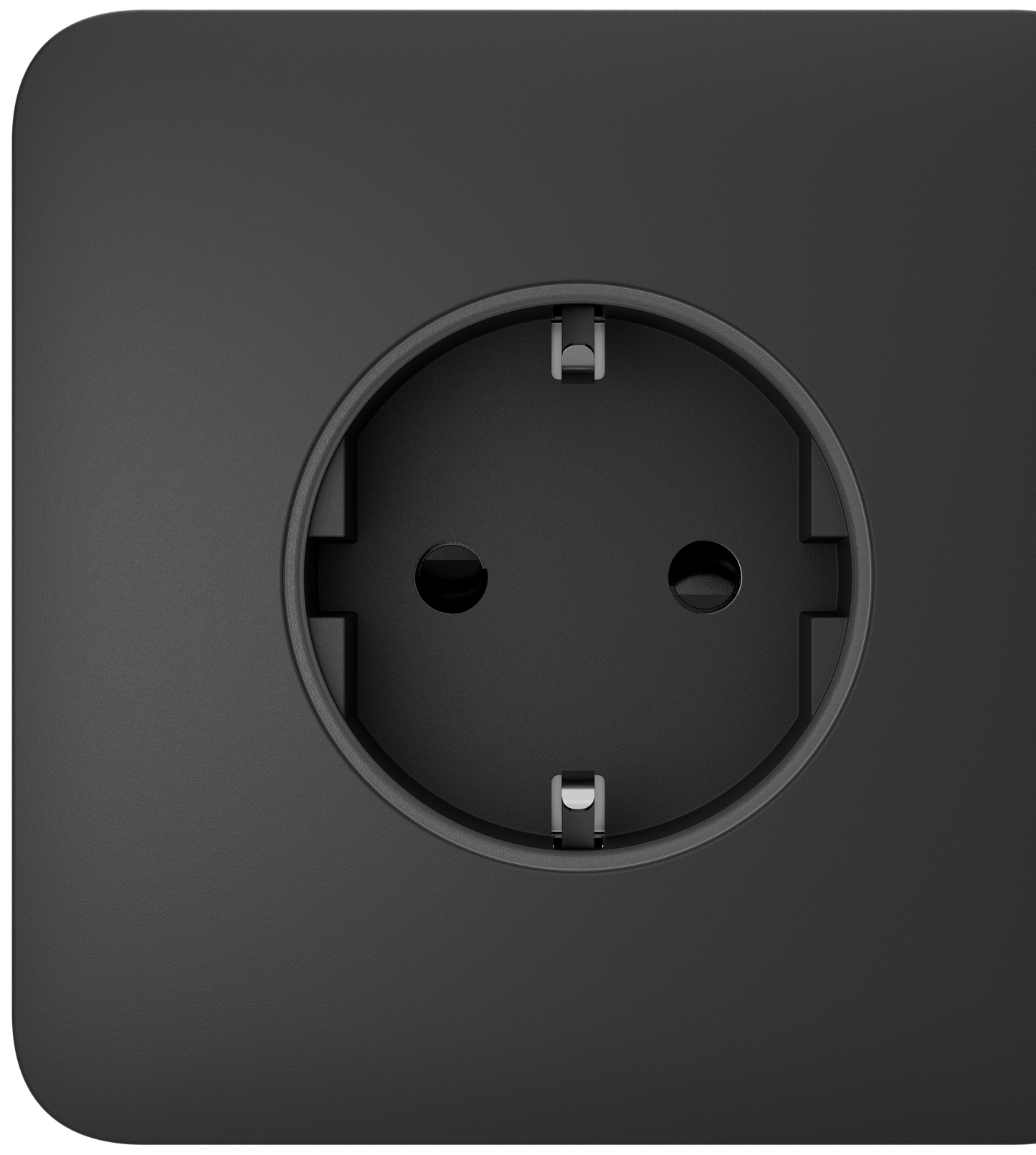 Бічна панель для вбудованої розетки Ajax SideCover (basic) Graphite
