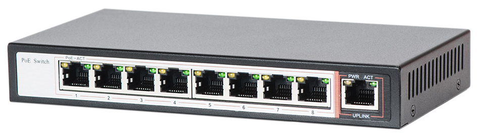 (Уцінка) Комутатор Tecsar TS-81 Black