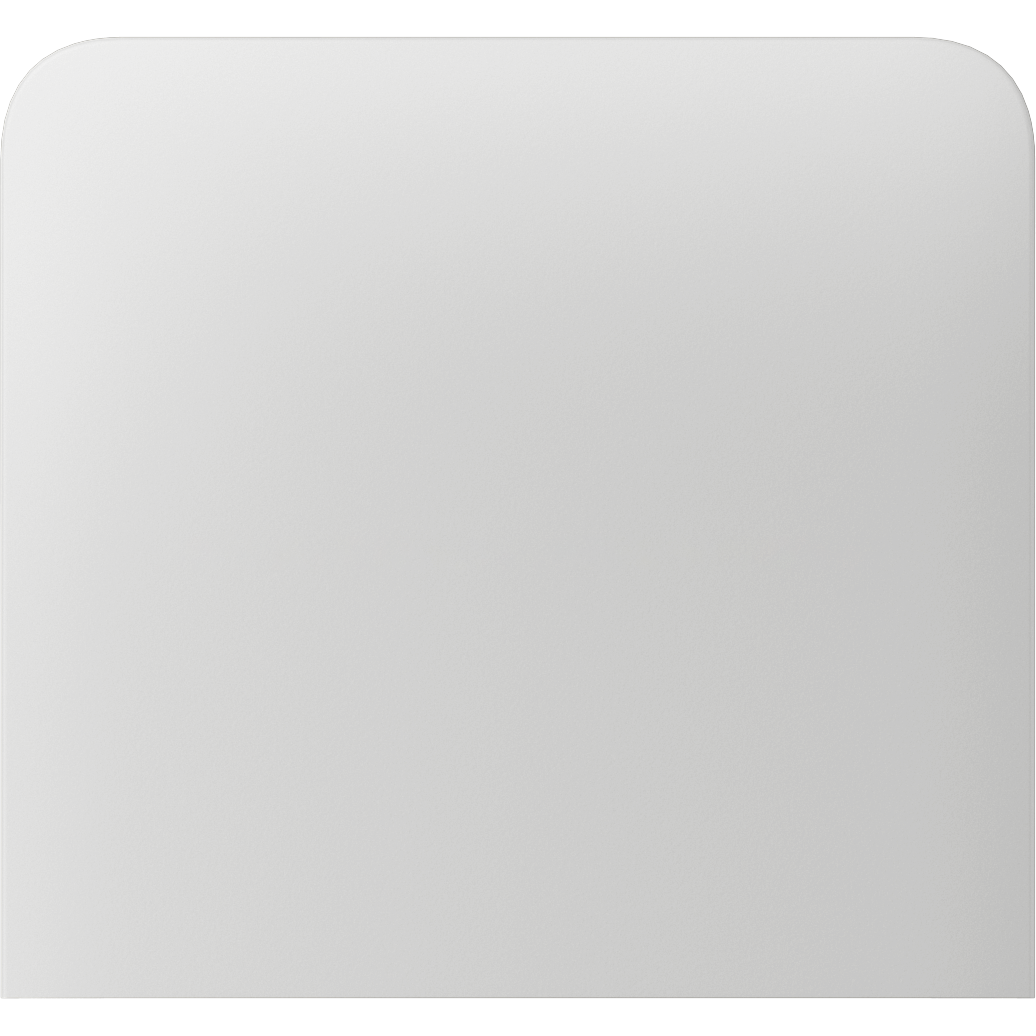 Бічна кнопка для одноклавішного вимикача Ajax SideButton (1-gang) vertical White