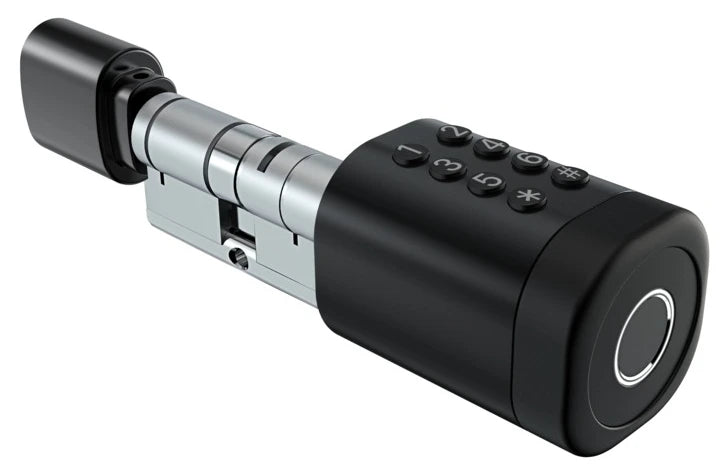 Розумний біометричний замок SEVEN LOCK SL-7774BF (35-90 мм) Black (SL7774BFb90)