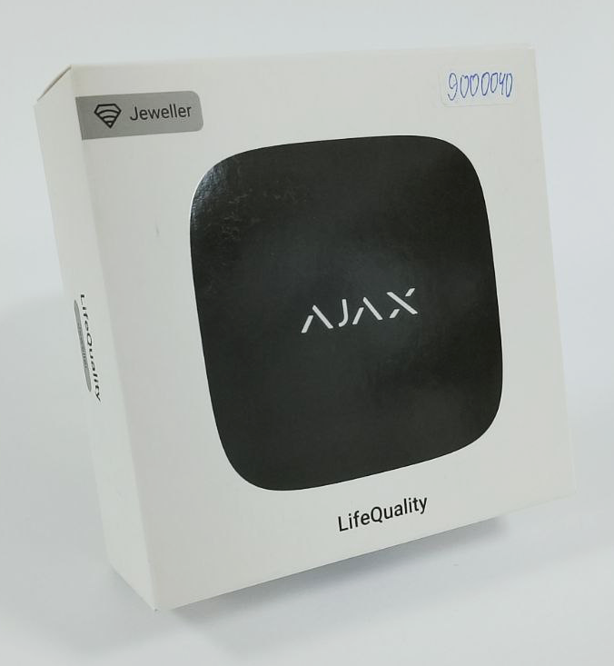 (Уцінка) Розумний датчик якості повітря Ajax LifeQuality Black