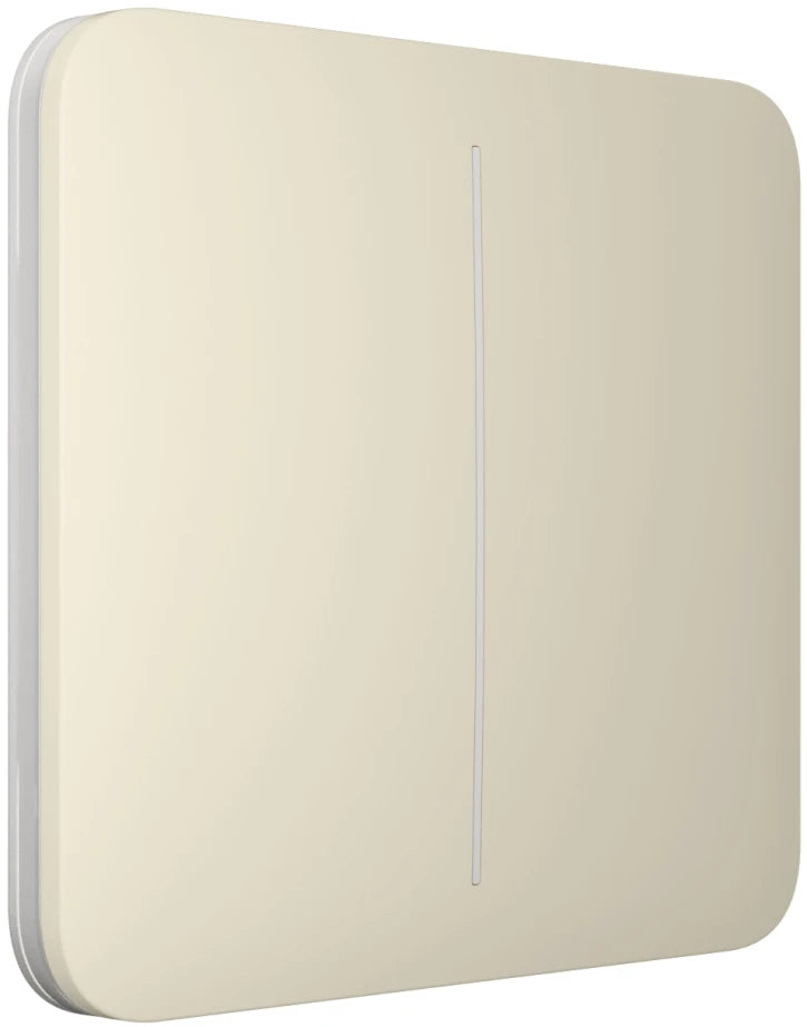Вимикач Ajax LightSwitch 2-клавішний Ivory