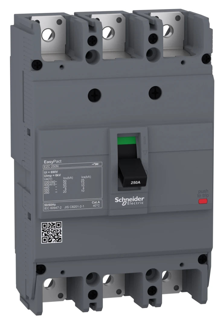 Автоматичний вимикач Schneider Electric EASYPACT EZC250N 3P3T (3P, 250A, 25kA) (EZC250N3250)