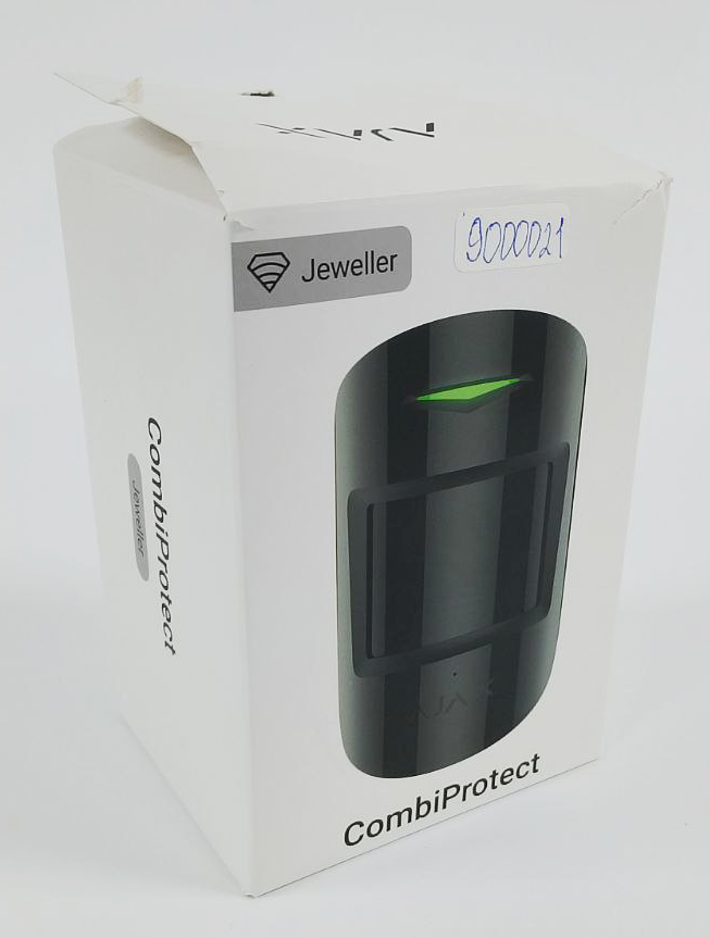 (Уцінка) Бездротовий датчик руху і розбиття Ajax CombiProtect Black