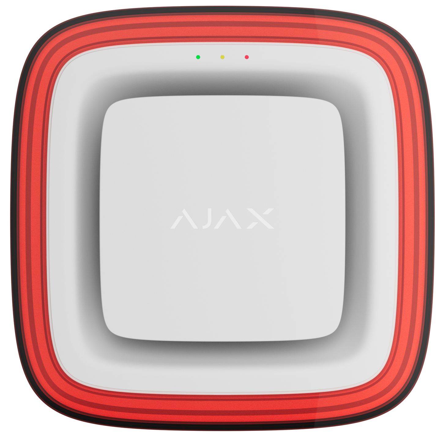 Бездротовий адресний пожежний оповіщувач світлозвуковий Ajax EN54 FireProtect (Sounder/VAD) Jeweller White (118599.279.WH1)