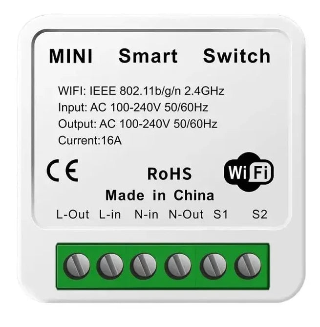 Розумне реле TriniX TRX-WC02 (Tuya) White (28-00029)