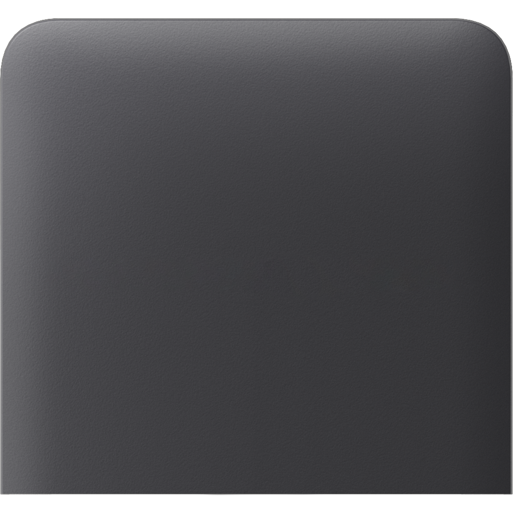 Бічна кнопка для одноклавішного вимикача Ajax SideButton (1-gang) vertical Graphite