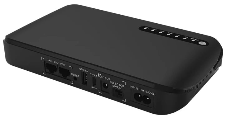 ДБЖ для роутера TriniX TRX-MUPS-1812 Type-C (20000mAh LiFePo4) Black (42-00149)