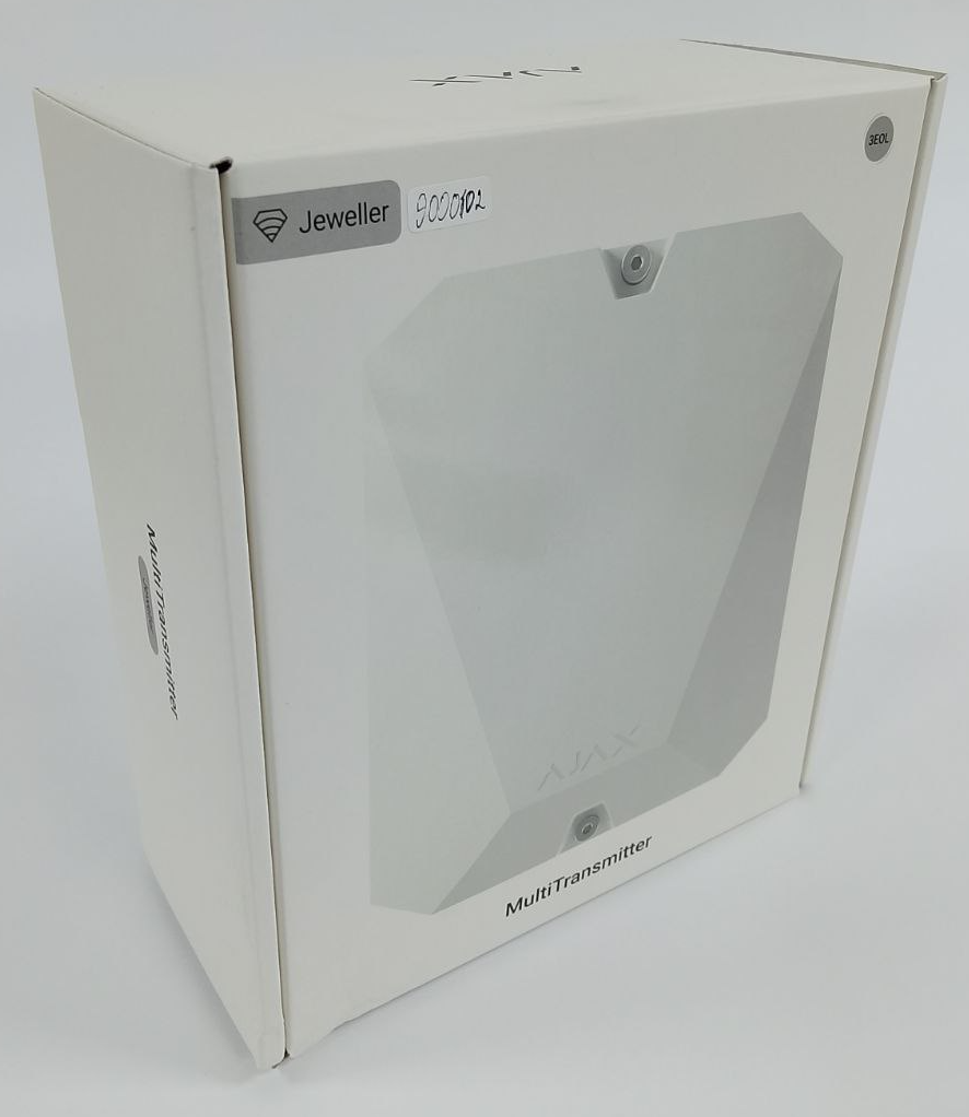 (Уцінка) Модуль інтеграції сторонніх дротових пристроїв Ajax MultiTransmitter White