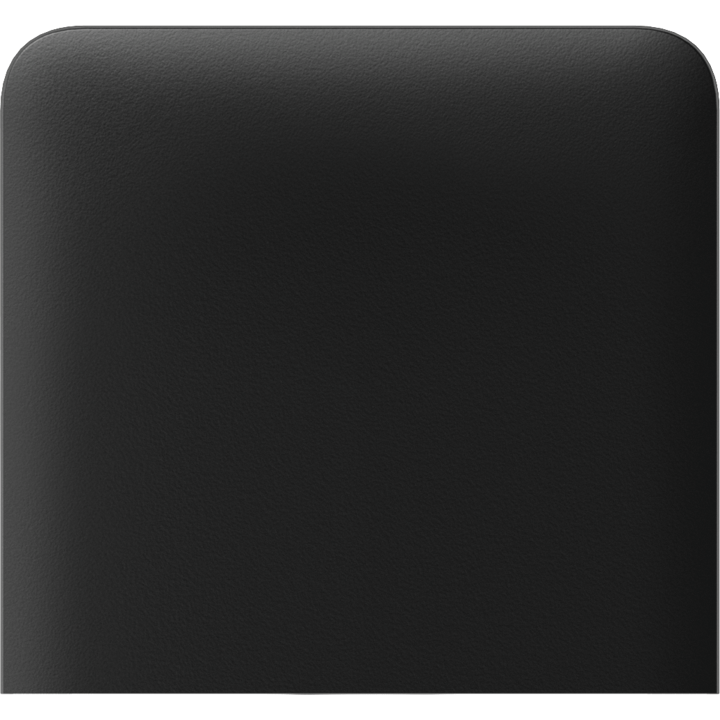 Бічна кнопка для одноклавішного вимикача Ajax SideButton (1-gang) vertical Black
