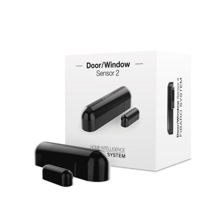 Датчик відкриття дверей/вікна та температури FIBARO Door/Window Sensor 2 Відкриття вікна/двері, Температура, (black) чорний Fibaro 12299