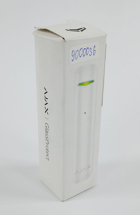 (Уцінка) Бездротовий датчик розбиття скла Ajax GlassProtect White