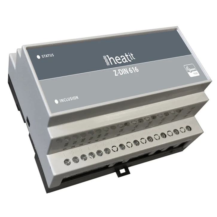 Реле на 6 каналів на DIN-рейку Heatit Z-DIN 616 Heatit 12311-1