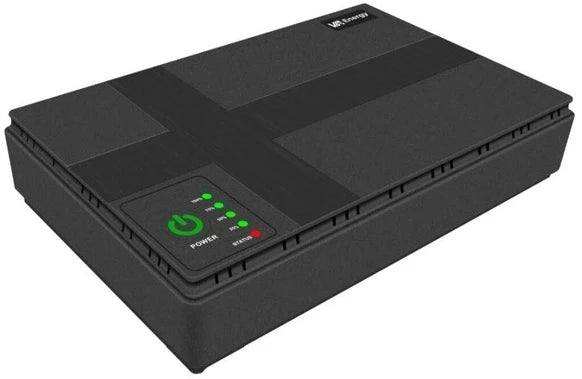 ДБЖ для роутера VIA Energy DC1018P Mini UPS Black (99-00012233)