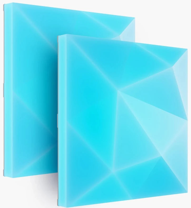 Додатковий комплект панелей Nanoleaf Textured Squares Add-On з підтримкою HomeKit і Matter — 2 шт. (N8100E00-2TBS)