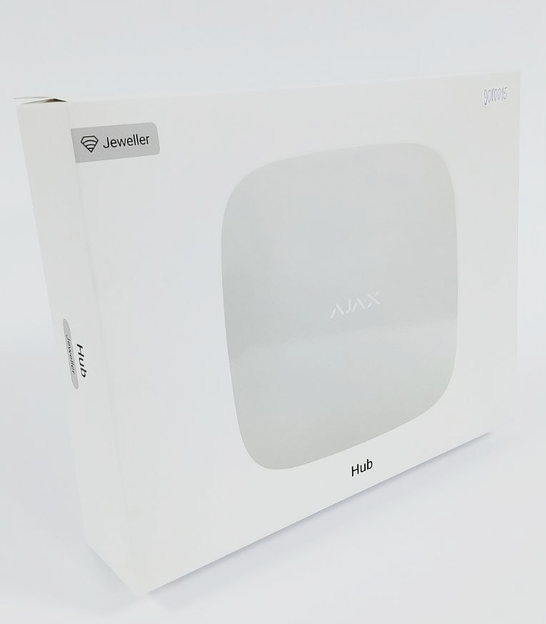 (Уцінка) Розумна централь Ajax Hub White