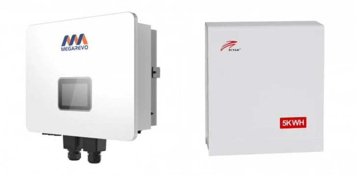 Комплект резервного живлення Megarevo R8KL1D-G2/BAT-5KWH-51.2V