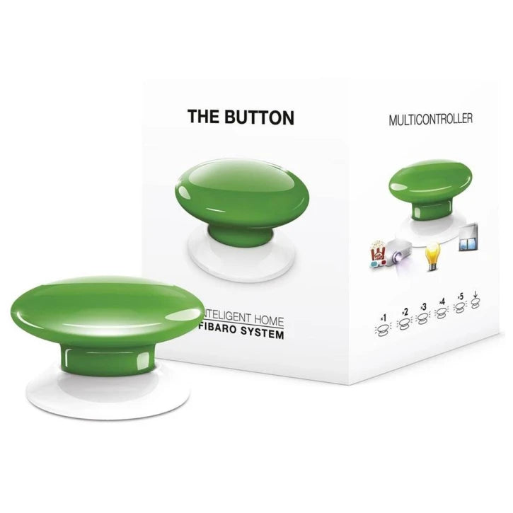 Кнопка управления Z-Wave Fibaro The Button green - FGPB-101-5 Fibaro 12782