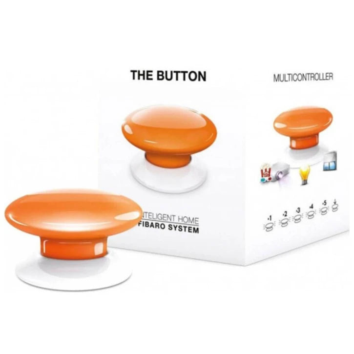 Кнопка управления Z-Wave Fibaro The Button orange - FGPB-101-8 Fibaro 12784-1