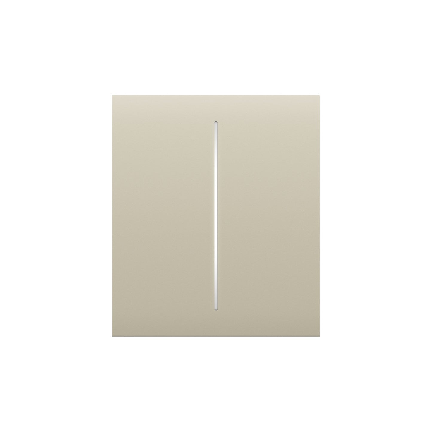 Центральна кнопка для двоклавішного вимикача Ajax CenterButton (2-gang) Ivory