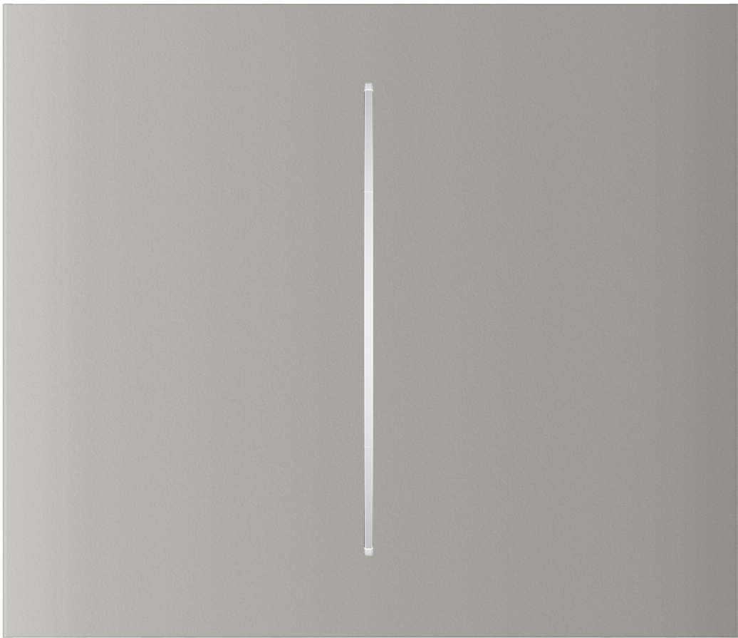 Центральна кнопка для двоклавішного вимикача Ajax CenterButton (2-gang) vertical Oyster