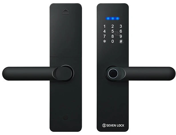 Розумний біометричний замок SEVEN LOCK SL-7740BF Black (SL7740BFb)