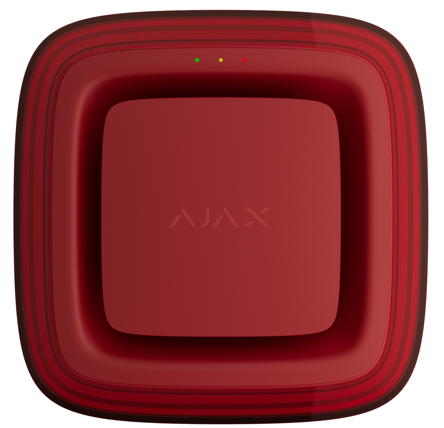 Бездротовий адресний пожежний оповіщувач світловий Ajax EN54 FireProtect (VAD) Jeweller Red (118607.277.RD1)