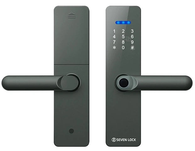 Розумний біометричний замок SEVEN LOCK SL-7740BF Gray (SL7740BFg)