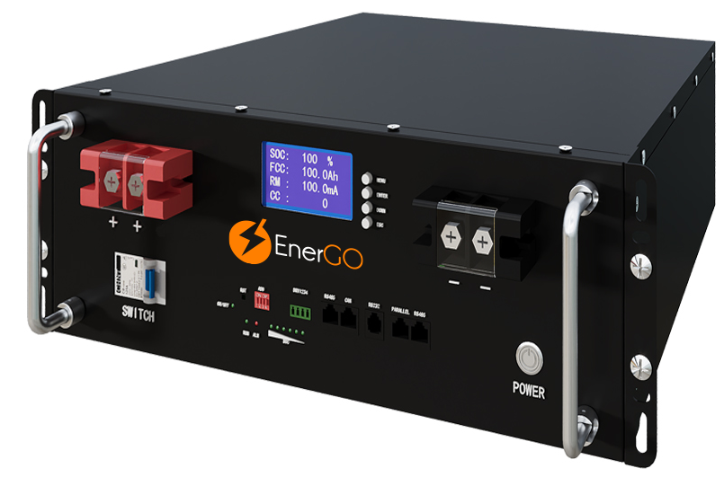 Акумулятор EnerGo LiFePO4 51.2V 100Ah (NRG-KM51100LF-RM)