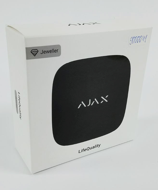 (Уцінка) Розумний датчик якості повітря Ajax LifeQuality Black