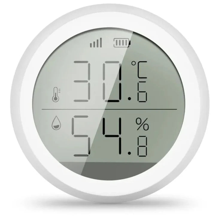 Датчик температури і вологості TriniX TRX-TH01 з WiFi (Tuya) White (27-00056)