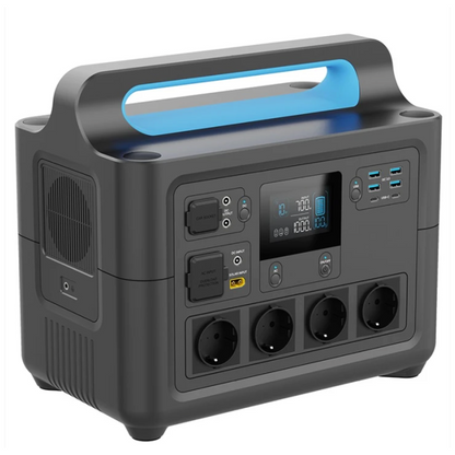 Зарядна станція PowerPlant 1484.8Wh, 412444mAh, 1800W Black (PB930852)