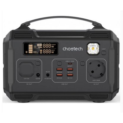 Зарядна станція Choetech BS002 300W, 277Wh (BS002-EU-BK)