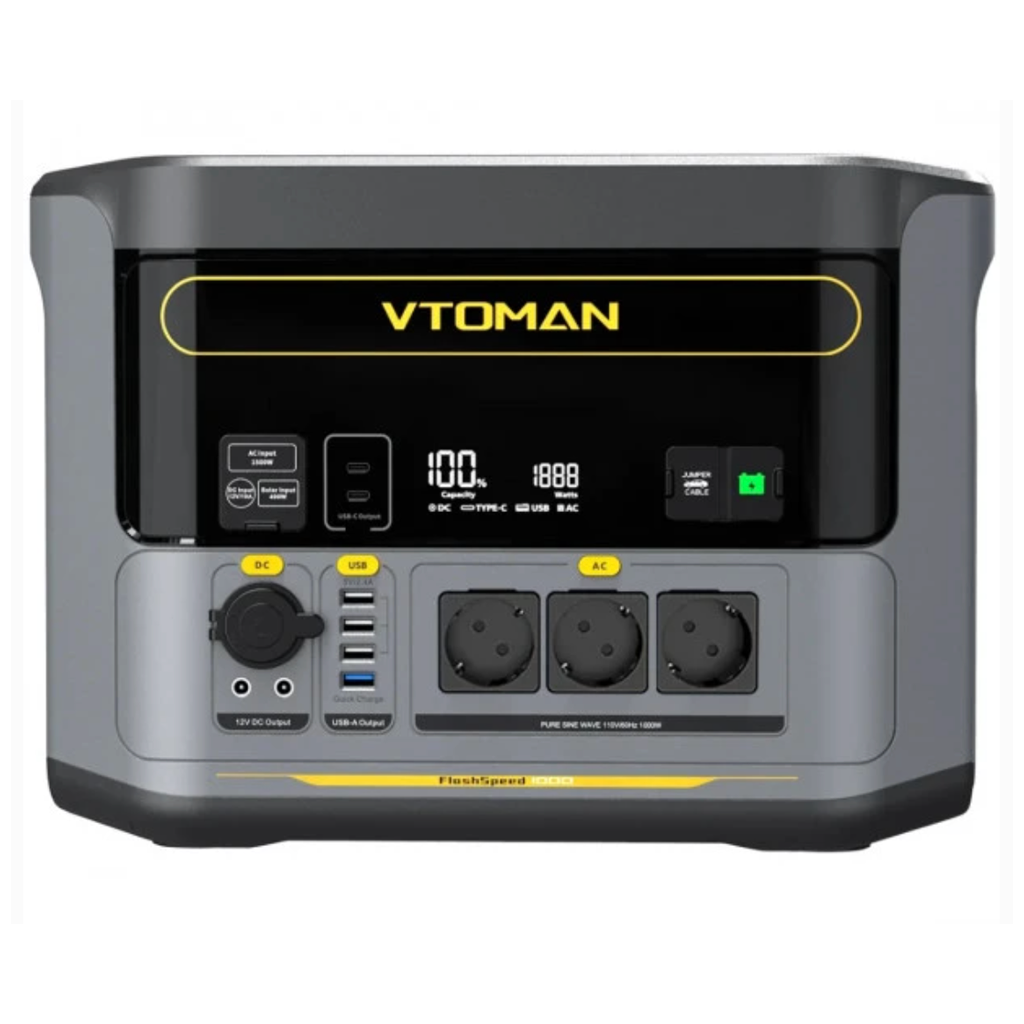 Зарядна станція Vtoman FlashSpeed 1000 PB-85 1000W, 828Wh (FlashSpeed 1000)