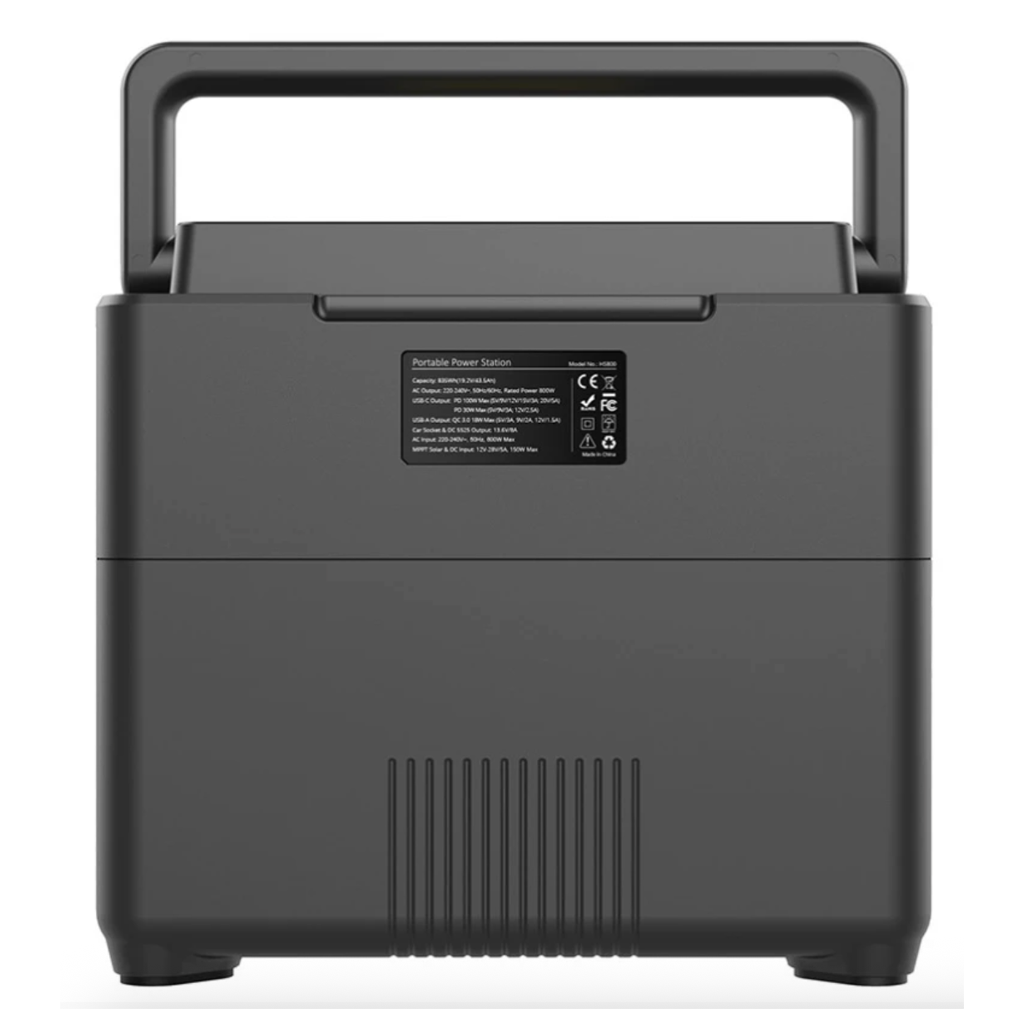 Зарядна станція PowerPlant 835.2Wh, 232000mAh, 1000W Black (PB930890)