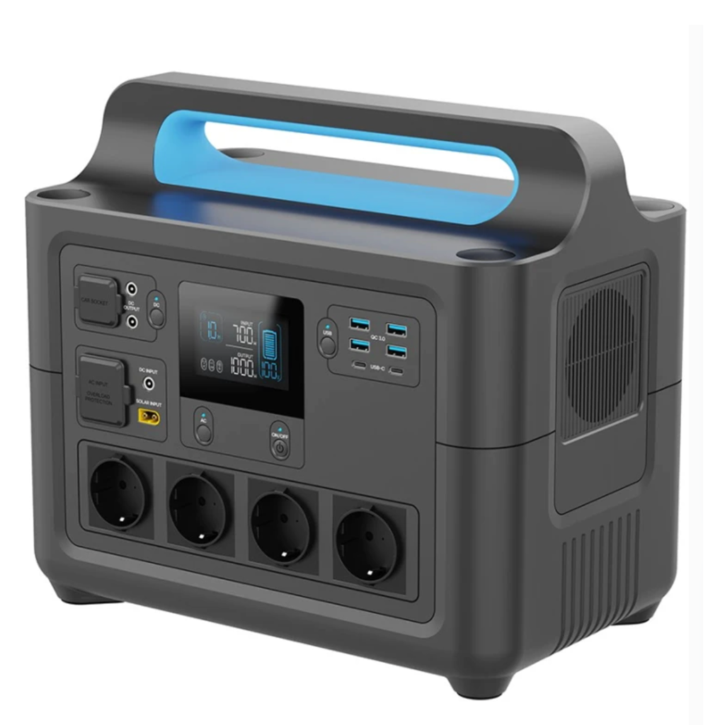 Зарядна станція PowerPlant 1484.8Wh, 412444mAh, 1800W Black (PB930852)