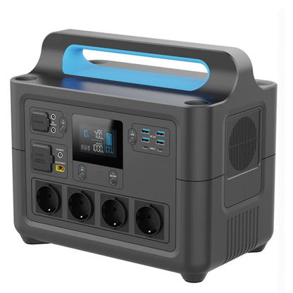 Зарядна станція PowerPlant 1484.8Wh, 412444mAh, 1800W Black (PB930852)