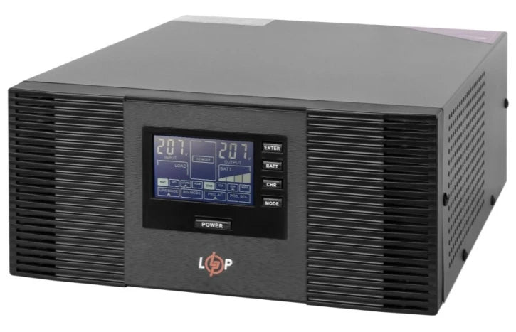 ДБЖ LogicPower LPM-PSW-1500VA (1050Вт) Black (3406)