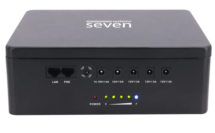 ДБЖ SEVEN UPS-7960 60W LiFePO4 Black