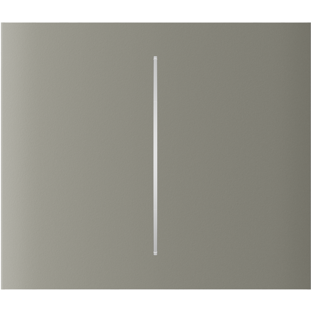 Центральна кнопка для двоклавішного вимикача Ajax CenterButton (2-gang) vertical Olive