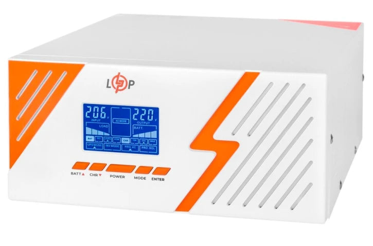 ДБЖ LogicPower LPM-PSW-1500VA (1050Вт) White