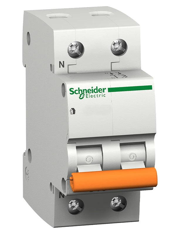 Автоматичний вимикач Schneider Electric ВА63 (1P+N, 50A, C, 4.5кА) (11218)