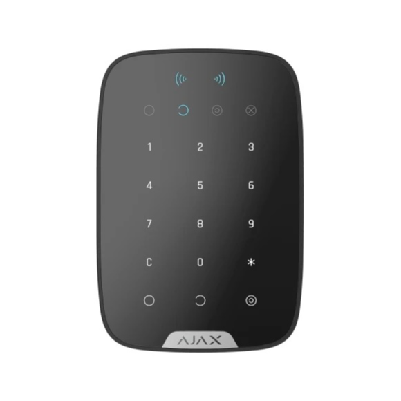 Пластиковий корпус DummyBox Ajax Keypad Plus Black (33582.83.BL)