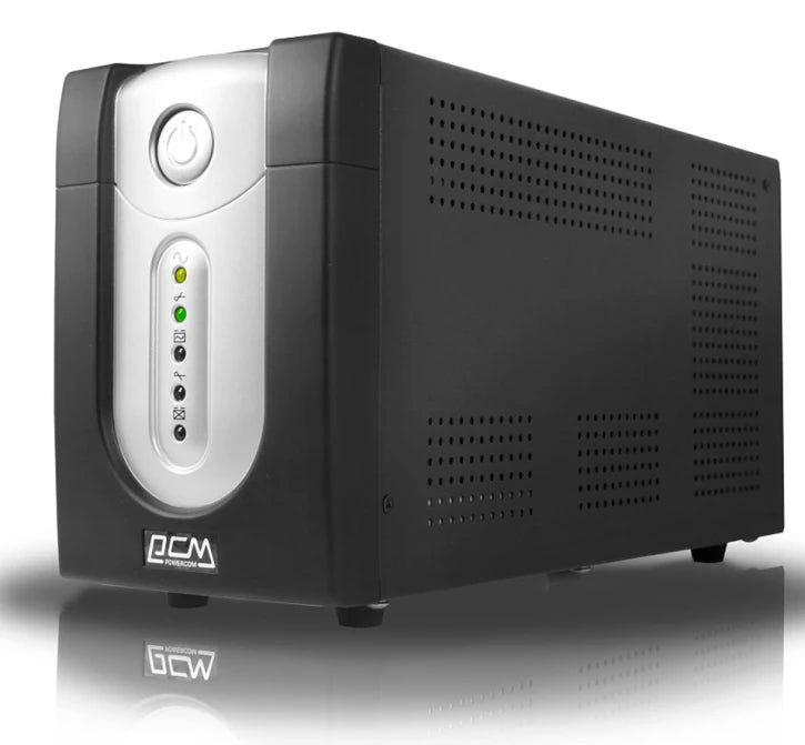 ДБЖ Powercom 1500VA/900W line-interactive USB SCHUKO (IMP-1500AP Schuko)