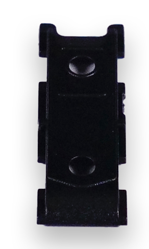 Кріпильна панель Ajax SmartBracket для великого магниту DoorProtect Black